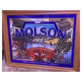 MOLSON IMPORTED CANADIAN MIRRORED BACK WALL