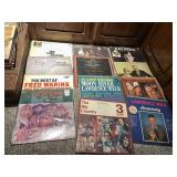 RECORDS INCLUDING LAWRENCE WELK, FRED WARING, RAY