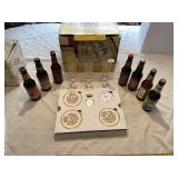 WACSTEINER BEER SERVING SET WITH COASTERS, OPENER