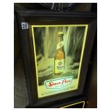 SIMON PURE ILLUMINATED BACK WINDOW ADVERTISING