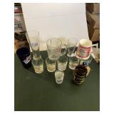 ASSORTMENT OF BEER GLASSES