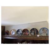 6 NUTCRACKER DECORATIVE COLLECTORS PLATES
