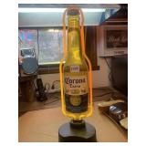CORONA EXTRA LIGHT UP BOTTLE W/ NEON SURROUND