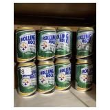 2002 FULL CANS ROLLING ROCK BEER STEELER CANS 10