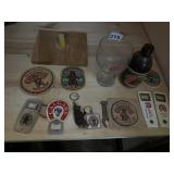 GRIZZLY PATCH, CALGARY BOTTLE OPENERS ETC.