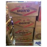 DUKE BEER AND FLIP TOP CASES, DUQUESNE PILSNER