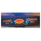 GENESEE BEER THREE PANEL LIGHT UP SIGN IN GOOD