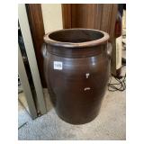 BROWN 5 GALLON CROCK