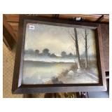 SIGNED LANDSCAPE 23.5" X 19.5