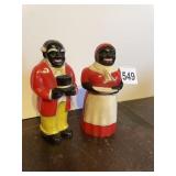 BLACK SALT/PEPPER SET