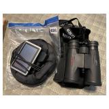 GARMIN G PS AND TASCO BINOCULARS 10X42
