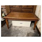 WOOD COFFEE TABLE 36X20X16H