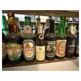 ANTIQUE DUQUESNE BEER BOTTLES AND SILVER TOP