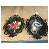 PR METAL FRAMED WALL HANGINGS 10" H X 7" W