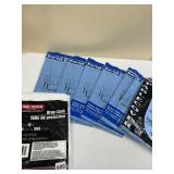 PLASTIC TABLE COVERS, DROP CLOTH, 54 X 108