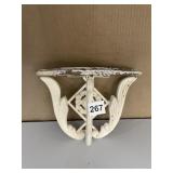 WOOD WALL SHELF SOME PAINT PEELING