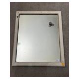 WHITE WALL MIRROR 27 X 23