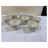 UNMARKED TEACUPS ROSE PATTERN