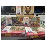 5 NEW PUZZLES 300 PC.