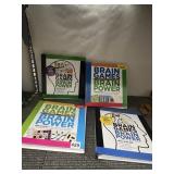 4 BRAIN GAMES BOOKS