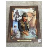 JOHN WAYNE AN AMERICAN LEGEND PRINT IN FRAME