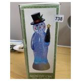 MIDWEST-CBK  SPARKLE CHRISTMAS SNOWMAN IN BOX