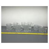 MCDONALDS FLINTSTONE GLASS MUGS