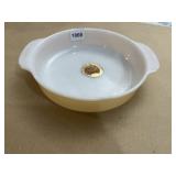 FIRE-KING COPPER TINT OVENWARE DISH