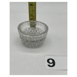HAWKS CUT GLASS INDIVIDUAL SALT CELLAR