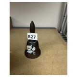 WESTMORELAND BROWN GLASS BELL