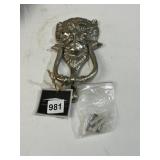 DOMAIN LION HEAD DOOR KNOCKER