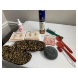 SPORTS KNEE TAPE, SLIPPERS, RUBBER SPATULAS,
