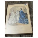FRAMED PRINT LA MODE ILUSTRE