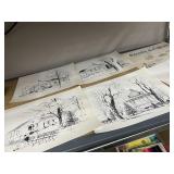 SKETCHES OF LIGONIER BY HOWARD MILLER