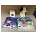 PEANUTS HALLMARK ORNAMENT, BOOK, GIFTBAG, BABY