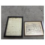 THE BLACK SMITH SHOP, FISHING HOOP PICTURE