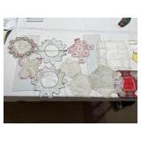 ASSORTED LINENS , GINNY JOHNSON NAPKIN