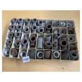 BOX OF STEEL FITTINGS