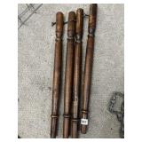 WOODEN TABLE LEGS 28"