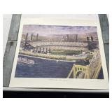 24 X 18 INCH PNC PARK OPENING DAY LITHOGRAPH PLUS