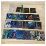 TWENTY-ONE ASSORTED COMIC IMAGES NON-SPORT INSERT