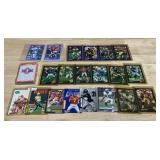 6 INSERT AND PROTOTYPE FOOTBALL CARD SETS PLUS 14