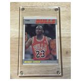 MICHAEL JORDAN 1987-88 FLEER #59 SECOND YEAR CARD