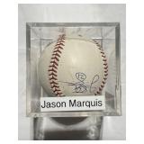 WALTER YOUNG AUTOGRAPHED BASEBALL IN HARD SHELL