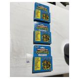 TEENAGE NEWTON HERO TURTLE CARDS THREE BOXES 66