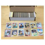 BASEBALL CARDS APPROXIMATELY 550 LATE 70S EARLY