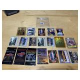 APPROXIMATELY 50 ASSORTED RACING CARDS INCLUDING