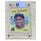 1959 TOPPS ROBERTO BOB CLEMENTE #478 TWO CREASES