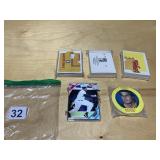 2 SMALL BASEBALL CARD SETS PLUS 3 BASEBALL CARD
