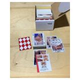 APPROXIMATELY 250 ADULT GIRLY CARDS SOME STUCK